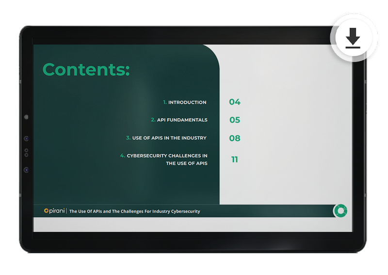 2-The Use Of APIs and The Challenges For Industry Cybersecurity