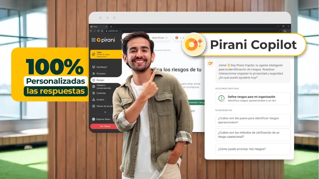 Pirani Copilot Inteligencia Artificial en la gestion de riesgos empresariales 