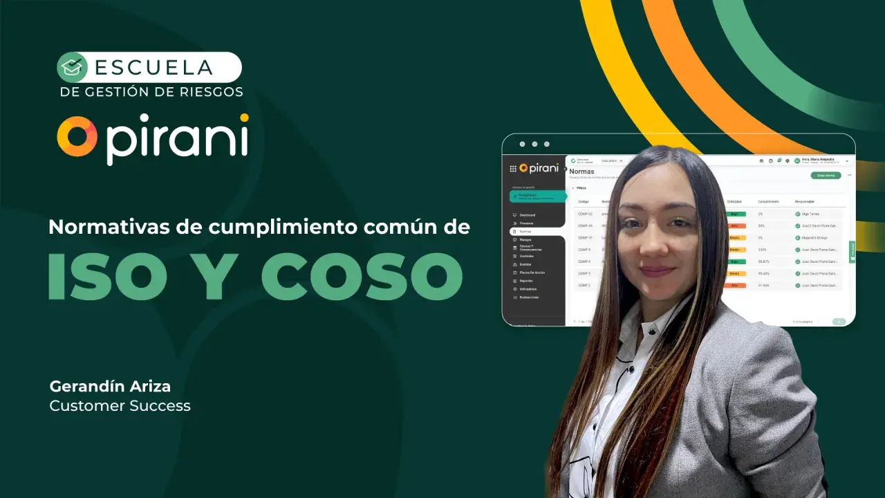 Normativas de cumplimiento común de ISO y COSO