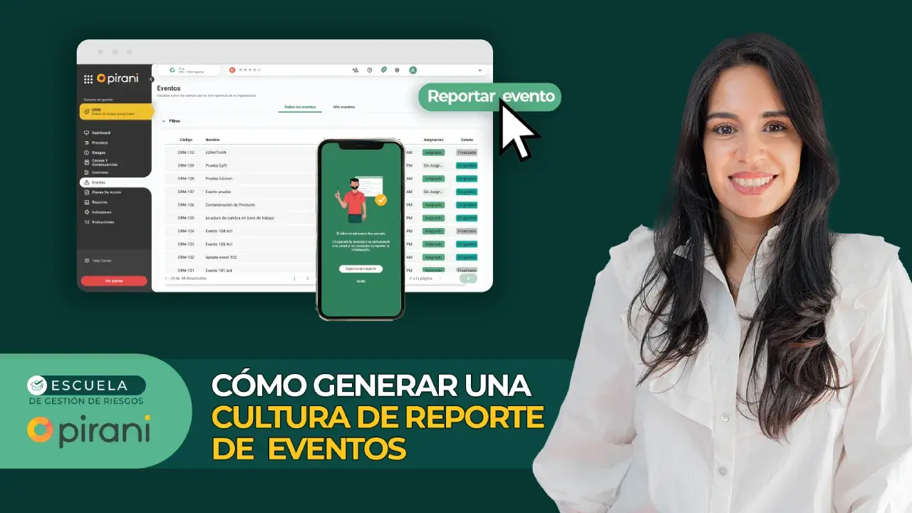 ¿Cómo generar una cultura de reporte de eventos?